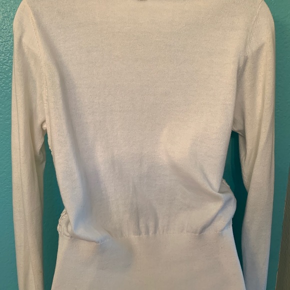 Ann Taylor White Sweater - Picture 2 of 2